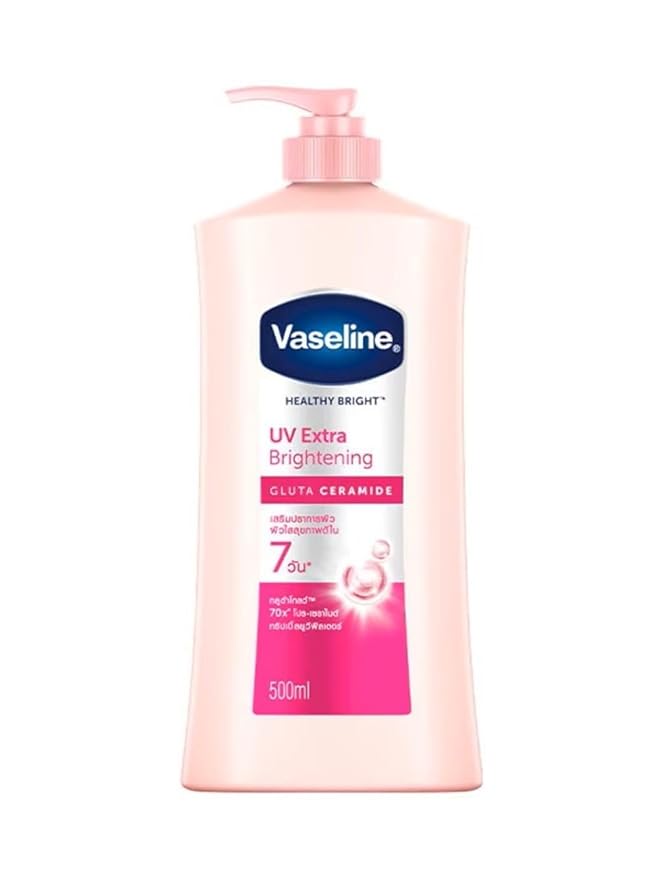 Vaseline Healthy Bright UV Extra Brightening Gluta Glow Lotion - 500ml