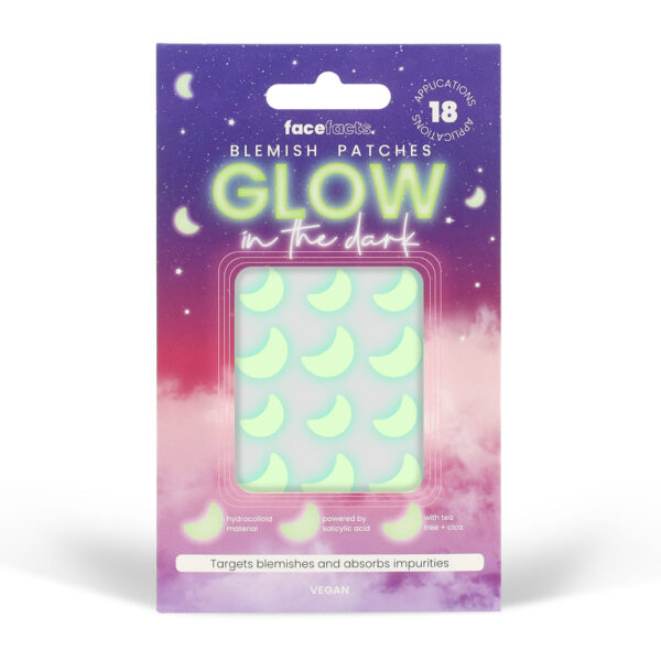Face Facts Glow in the Dark Moons Blemish Patches