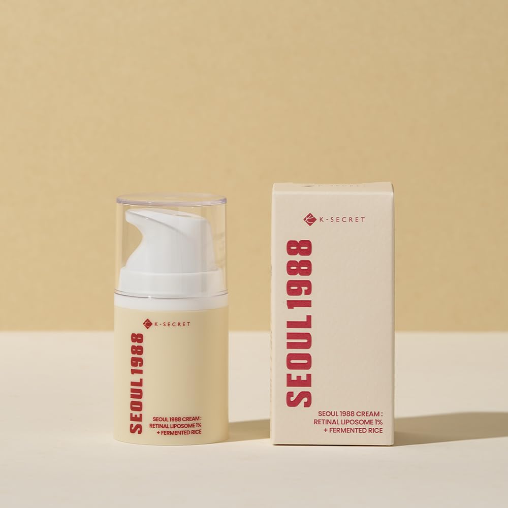 Ksecret Seoul 1988 Cream : Retinal Liposome 1% + Fermented Rice, 50ml/1.69fl.oz