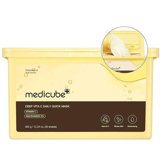 Medicube Deep Vita C Daily Quick 30 Sheet Masks