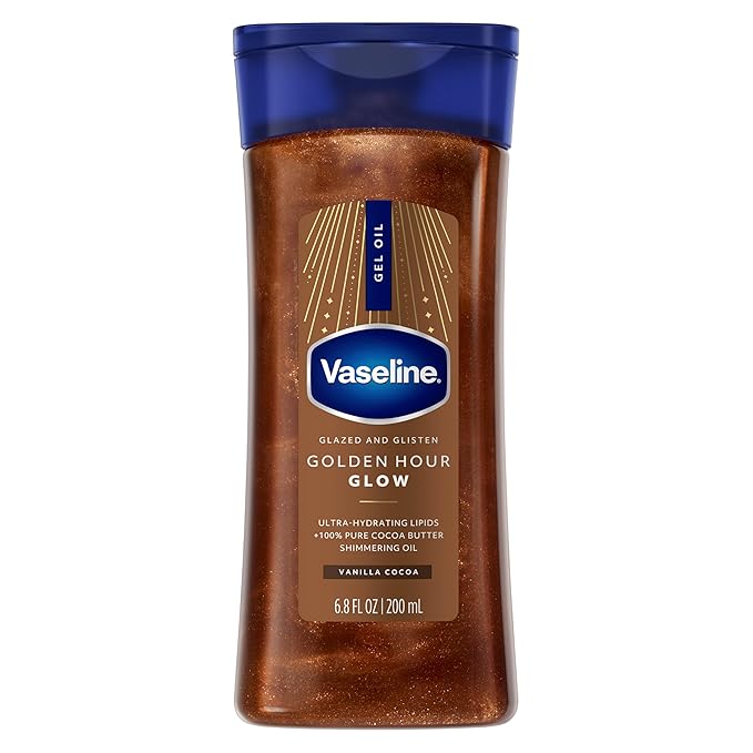 Vaseline Golden Hour Glow Bronze Body Shimmer Gel Oil - 200ml