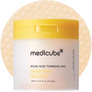 Medicube Kojic Acid Turmeric Toner Pad - 70 Pcs