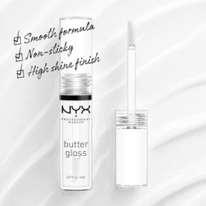 NYX Butter Gloss Non-Sticky Lip Gloss - Sugar Glass