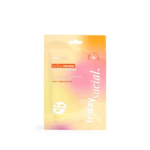 Facefacts Turbo Renew Biocellulose Masque Lactic acid & Hyaluronic acid