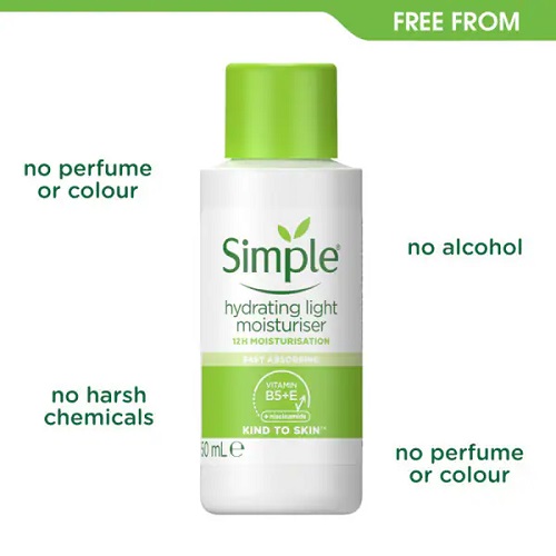Simple Kind to Skin Hydrating Light Moisturiser - 50ml