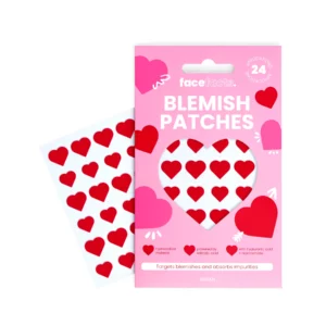 Facefacts Hydrocolloid Blemish Patches - Red Hearts