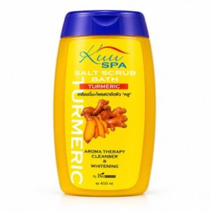 Kuu Spa Salt Scrub Bath With Tumeric