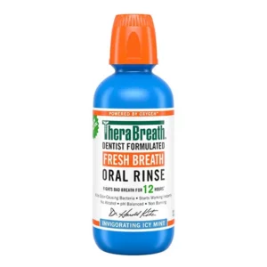 TheraBreath Fresh Breath Oral Rinse 473ml - Invigorating Icy Mint