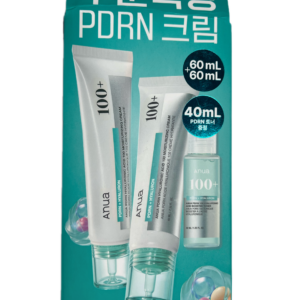 Anua PDRN Hyaluronic Acid 100 Moisturizing Cream 60ml x 2 (+ PDRN Toner 40ml)