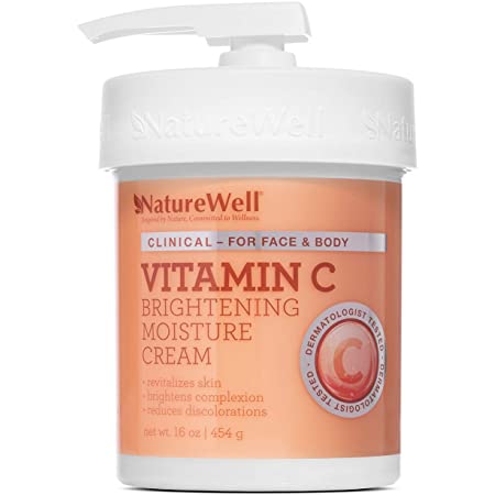 Naturewell Clinical Brighten & Hydrate Vitamin C Moisture Cream - 454g