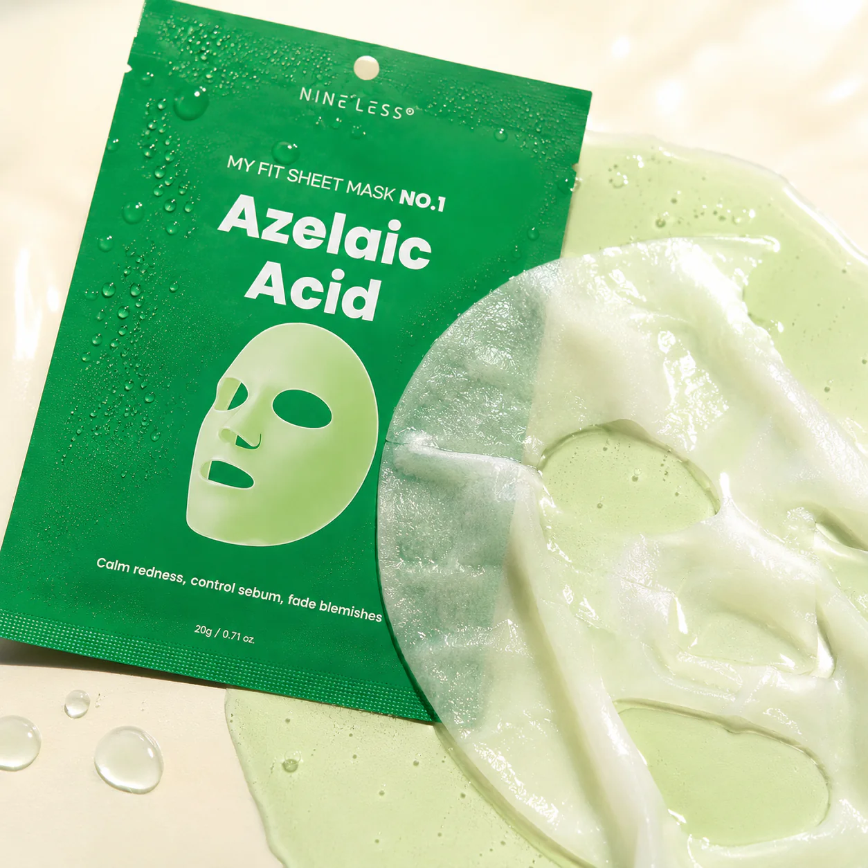 Nineless My Fit Sheet Mask No.1 Azelaic Acid