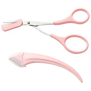 Women Mini Brow Class Easy-To-Use Eyebrow Trimmer With Comb