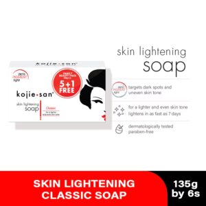 Kojie San Zero Pigment Soap 6 in 1